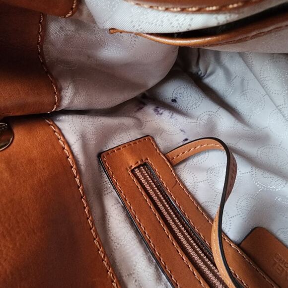 MICHAEL Michael Kors Signature Medium East West Hamilton Satchel Tote - Picture 9 of 14